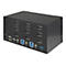 StarTech.com 2 Port DisplayPort KVM Switch - 4K 60 Hz UHD HDR - DP 1.2 KVM Umschalter mit USB 3.0 Hub mit 2 Anschlüssen (5 Gbit/s) und 4x USB 2.0 HID Anschlüssen, Audio - Hotkey - TAA (SV231TDPU34K) - KVM-/Audio-Switch - 2 Anschlüsse - TAA-konform