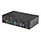 StarTech.com 2 Port DisplayPort KVM Switch mit USB 3.0 - 4K 60Hz - DisplayPort 1.2 KVM - TAA konform - KVM-/Audio-/USB-Switch - 2 Anschlüsse - TAA-konform