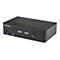 StarTech.com 2 Port DisplayPort KVM Switch mit USB 3.0 - 4K 60Hz - DisplayPort 1.2 KVM - TAA konform - KVM-/Audio-/USB-Switch - 2 Anschlüsse - TAA-konform