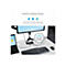 StarTech.com 2 Port Hybrid KVM Switch HDMI + USB-A & USB-C - 4K 60Hz HDMI 2.0 Monitor - Kompakter Desktop und/oder Laptop HDMI KVM Umschalter - USB Bus Powered - Thunderbolt 3 Kompatibel (SV221HUC4K) - KVM-/Audio-Switch