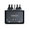 StarTech.com 2-Port Hybrid USB-C DisplayPort Cable KVM Switch, 4K 60Hz, Compact KVM with 6ft/1.8m USB-A/DisplayPort/Audio & 4ft/1.2m USB-C Integrated Host Cables, Bus Powered - Remote Push Button/Hotkey Switching (C2-D46-UAC-CBL-KVM) - KVM-/Audio-...
