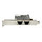 StarTech.com 2 Port PCI Express 10GBase-T Ethernet Netzwerkkarte - 10GbE Ethernet Adapter mit Intel X540 Chip - Netzwerkadapter - PCIe 2.0 x8 - 10Gb Ethernet x 2