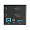 StarTech.com 2 Port Quad Monitor DisplayPort KVM Switch - 4K 60 Hz UHDR - DP 1.2 KVM Switch mit USB 3.0 Hub mit 2x USB 3.0(5 Gbit/s) und 4x USB 2.0 HID Anschlüssen, Audio - Hotkey - TAA (SV231QDPU34K) - KVM-/Audio-Switch