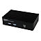 StarTech.com 2 Port USB HDMI KVM Switch / Umschalter mit Audio und USB 2.0 Hub - KVM-/Audio-/USB-Switch - 2 Anschlüsse