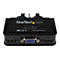 StarTech.com 2 Port VGA USB KVM Switch Kabel - VGA KVM Umschalter USB Powered mit Fernumschaltung - KVM-Switch - 2 Anschlüsse