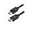 Schwarz DisplayPort-Kabel, Stecker und Kabel mit gelben Akzenten, 4K 60Hz Beschriftung.