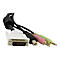 StarTech.com 4,5 m 4-in-1 USB Dual Link DVI-D KVM-Switchkabel mit Audio und Mikrofon - Tastatur- / Video- / Maus- / Audio-Kabel - 4.6 m