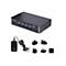 StarTech.com 4-Port DisplayPort 1.4 KVM Switch, 8K 60Hz / 4K 144Hz, 2x USB 3.0 Ports, 4x USB 2.0 Ports, Hotkey Switching, TAA Compliant (D86A2-4-PORT-8K-KVM) - KVM-/Audio-/USB-Switch - 4 x KVM/Audio/USB - 1 lokaler Benutzer - Desktop - TAA-konform