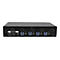 StarTech.com 4 Port DisplayPort KVM Switch - DP KVM Umschalter mit USB 3.0 Hub - 4K 30Hz - KVM-/USB-Switch - 4 Anschlüsse - an Rack montierbar