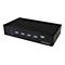 StarTech.com 4 Port DisplayPort KVM Switch - DP KVM Umschalter mit USB 3.0 Hub - 4K 30Hz - KVM-/USB-Switch - 4 Anschlüsse - an Rack montierbar
