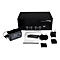 StarTech.com 4 Port Dreifach Monitor DVI USB KVM Switch mit Audio und USB 2.0 Hub - Tripel Monitor KVM Umschalter - KVM-/Audio-/USB-Switch - 4 Anschlüsse