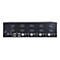 StarTech.com 4 Port Dual DisplayPort KVM Switch - DisplayPort 1.2 KVM - 4K 60Hz - DisplayPort Switch - USB KVM Switch - KVM-/Audio-/USB-Switch - 4 Anschlüsse - an Rack montierbar