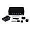 StarTech.com 4 Port Dual DVI USB KVM Switch/ Umschalter mit Audio und USB 2.0 Hub - KVM-/Audio-/USB-Switch - 4 Anschlüsse