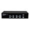 StarTech.com 4 Port Dual Link DVI USB KVM Switch mit Audio - Hochauflösender DVI KVM Desktop Umschalter - KVM-/Audio-/USB-Switch - 4 Anschlüsse