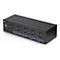 StarTech.com 4-Port Dual-Monitor DisplayPort KVM Switch, 4K 60Hz, 2x USB 5Gbps Hub Ports, 2x USB 2.0 HID Ports, Hotkey and Push-Button Switching, TAA Compliant - 3.5mm Audio, HDCP (P4DD46A2-KVM-SWITCH) - KVM-/Audio-Switch - 4 x KVM/Audio/USB - 1 l...