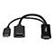 StarTech.com 4K 30Hz HDMI to DisplayPort Video Adapter w/ USB Power - 6 in - HDMI 1.4 (Male) to DP 1.2 (Female) Active Monitor Converter (HD2DP) - Adapterkabel - HDMI, USB (nur Strom) männlich zu DisplayPort weiblich - 25.5 cm