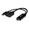 StarTech.com 4K 30Hz HDMI to DisplayPort Video Adapter w/ USB Power - 6 in - HDMI 1.4 (Male) to DP 1.2 (Female) Active Monitor Converter (HD2DP) - Adapterkabel - HDMI, USB (nur Strom) männlich zu DisplayPort weiblich - 25.5 cm