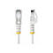 StarTech.com 5m White Slim CAT6 Ethernet Cable, Snagless, 28AWG, LSZH - Patch-Kabel - RJ-45 (M)