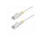 StarTech.com 5m White Slim CAT6 Ethernet Cable, Snagless, 28AWG, LSZH - Patch-Kabel - RJ-45 (M)
