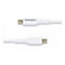 Deux câbles USB-C blancs. "StarTech.com" est écrit sur un connecteur.