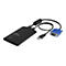 StarTech.com Adaptateur crash cart pour PC portable - Console KVM vers USB 2.0 avec transfert de fichier, acquisition vidéo - KVM Portable - commutateur KVM - 1 ports