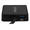 StarTech.com Adaptateur réseau USB 3.0 vers 2 ports Gigabit Ethernet - Convertisseur USB vers 2x RJ45 avec port USB intégré - Noir - adaptateur réseau - USB 3.0 - 2 ports