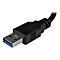 StarTech.com Adaptateur réseau USB 3.0 vers Gigabit Ethernet avec hub USB 3.0 à 2 ports (USB31000S2H) - adaptateur réseau - USB 3.0 - Gigabit Ethernet x 1