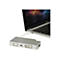 StarTech.com Aluminium Reise A/V Adapter 4-in-1 USB-C auf VGA, DVI, HDMI oder mDP - USB Type-C Adapter - 4K - Videoadapter - Mini DisplayPort / HDMI / DVI / VGA - 10.5 cm