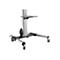 StarTech.com Chariot TV pour écran de 32 po à 75 po - Réglage de la hauteur sans effort (STNDMTV70) - chariot - pour écran plat - noir, argent