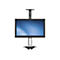 StarTech.com Chariot TV pour écran de 32 po à 75 po - Réglage de la hauteur sans effort (STNDMTV70) - chariot - pour écran plat - noir, argent