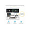 StarTech.com Dual-Laptop USB-C KVM Docking Station, Dual Monitor 4K 60Hz DisplayPort Dock, 5-Port USB Hub, GbE, 90W/45W Power Delivery to Two Laptops, Windows/Mac, 2-Host KVM Dock - Dockingstation - USB-C 3.2 Gen 2 - 2 x DP - 1GbE - TAA-konform