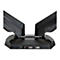 StarTech.com Dual Monitor Halterung mit eingebautem 2 Port USB und Audio Passthrough - Befestigungskit - einstellbarer Arm - für LCD-Display - Schwarz