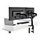 StarTech.com Dual Monitorhalterung mit verstellbaren Armen - Monitor Tischhalterung (12 bis 24) höhenverstellbar mit Kabelführung - Befestigungskit - einstellbarer Arm - für 2 LCD-Displays - Schwarz