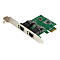 StarTech.com Dual Port Gigabit PCI Express Server Network Adapter Card - 1 Gbps PCIe NIC - Dual Port Server Adapter - 2 Port Ethernet Card (ST1000SPEXD4) - Netzwerkadapter - PCIe - Gigabit Ethernet x 2