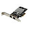 StarTech.com Dual Port PCI Express (PCIe x4) Gigabit Ethernet Server Adapter - 2 Port Network Card - Intel i350 NIC - GbE Network Card (ST2000SPEXI) - Netzwerkadapter - PCIe 2.1 x4