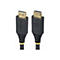Zwei schwarze HDMI-Kabel mit goldenen Steckern. Auf einem ist "StarTech.com" und auf dem anderen "4K 60Hz 18Gbps" abgebildet.