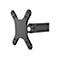 StarTech.com Monitorarm für Wandmontage - Ein Gelenk - Für VESA Monitore / Flachbild TV für bis zu 27 Zoll (15Kg) - Monitor Wandhalterung - verstellbarer Arm - für Monitor/flaches Paneel - Schwarz