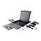 StarTech.com Rack KVM Konsole - US Tastatur(QWERTY), Ein Port VGA KVM mit 17' LCD Monitor - 1HE LCD KVM Konsolenschublade mit Kabeln - USB Unterstützung - 50.000 MTBF (RKCONS1701) - KVM-Konsole mit KVM-Switch