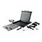 StarTech.com Rack KVM Konsole - US Tastatur(QWERTY), Ein Port VGA KVM mit 19' LCD Monitor - 1HE LCD KVM Konsolenschublade mit Kabeln - USB Unterstützung - 50.000 MTBF (RKCONS1901) - KVM-Konsole
