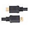 Zwei schwarze HDMI-Kabel mit goldenen Steckern. Auf einem Stecker steht 'SOURCE'.
