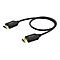 Schwarzes HDMI-Kabel mit Steckern an beiden Enden. Auf den Steckern steht "StarTech.com".