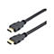 Zwei schwarze HDMI-Kabel mit vergoldeten Anschlüssen. Der Stecker ist mit 'Startech.com' beschriftet.