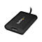 Schwarzer HDMI-Adapter mit Kabel. Der Adapter hat das Logo von StarTech.com.