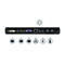 Station d'accueil de connexion noire avec ports DVI, HDMI, VGA, Ethernet, audio, microphone, USB-A et symbole de casque.