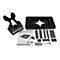 StarTech.com Support de tablette à fixation sur bureau ou au mur avec verrouillage pour iPad - Boîtier pour tablette en acier (SECTBLTPOS) - pied - pour tablette - noir