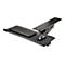 StarTech.com Tastaturablage - Höhenverstellbare Tastatur und Mausablage, 25 x 66 cm - Ergonomische Schreibtisch/Computer Tastaturablage mit Mauspad & Handgelenkauflage - Kipp/Drehfunktion (KBTRAYADJ2) - Tastatur-/Mausablage - unter Tisch montierbar