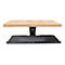 StarTech.com Tastaturablage - Höhenverstellbare Tastatur und Mausablage, 25 x 66 cm - Ergonomische Schreibtisch/Computer Tastaturablage mit Mauspad & Handgelenkauflage - Kipp/Drehfunktion (KBTRAYADJ2) - Tastatur-/Mausablage - unter Tisch montierbar