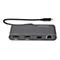 StarTech.com Thunderbolt 3 Mini Dock - Tragbare TB3-Dockingstation mit dual Monitoren und DP 4K 60 Hz - GbE - Dockingstation - Thunderbolt 3 - 2 x DP