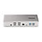 StarTech.com Thunderbolt 4 Multi-Display Docking Station, Quad/Triple/Dual Monitor Dock, 2x HDMI/2x DisplayPort, 7x USB Hub, 2.5 Gigabit Ethernet, 98W Power Delivery, for Windows/MacBook - TB4 Host Cable (132UE-TB4USB4DOCK) - Dockingstation - Thun...