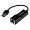 StarTech.com USB 2.0 RJ45 Fast Ethernet Adapter - Lan Nic USB Netzwerkadapter - USB 2.0 10/100 Mbit Adapter in Schwarz - Netzwerkadapter - USB 2.0 - 10/100 Ethernet